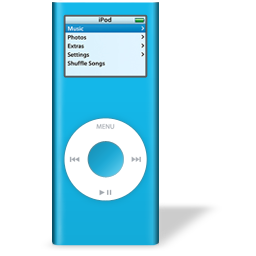 蓝色iPod