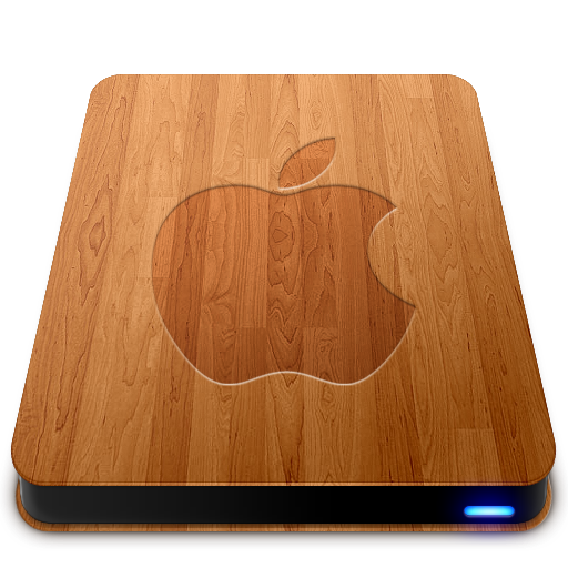 苹果木制硬盘