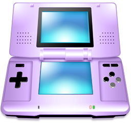 紫色游戏机