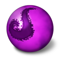 紫色球星