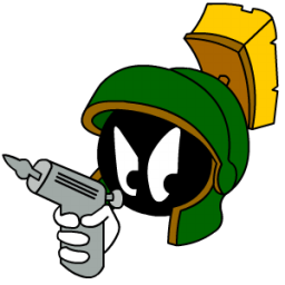 Marvin Martian Angry