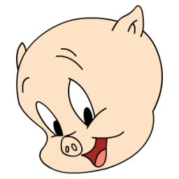 Porky posing 
