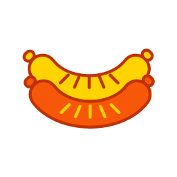 香肠PNG图标