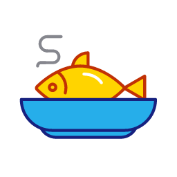 蒸鱼PNG图标