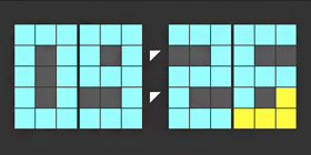 像素方块时钟CSS3特效代码