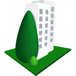 绿色3d风格家居建筑png图标 免抠元素图片素材 懒人图库6666