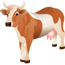 奶牛标准化农业png图标 免抠元素图片素材 懒人图库6666