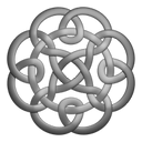 grey circleknot
