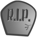 grabstein Ĺ  R.I.P