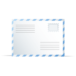 blue-white-envelope 信封